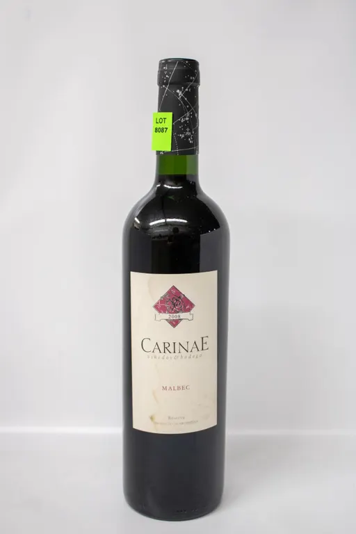 2008 CARINAE MALBEC RESERVA 750ML 14.5%
