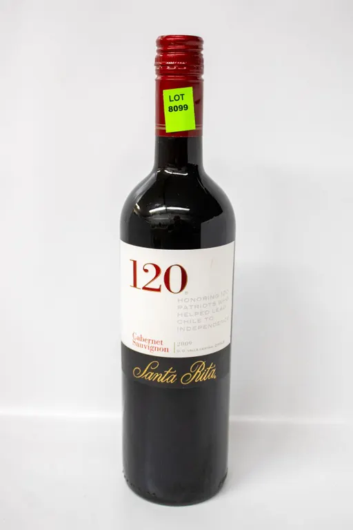 2009 SANTA RITA 120 CABERNET SAUVIGNON 750ML 13.5%