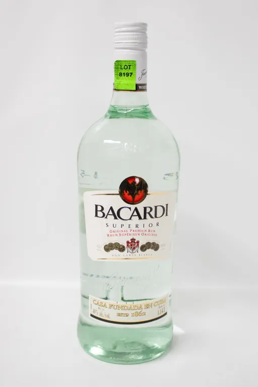 BACARDI SUPERIOR 1.14L 40%