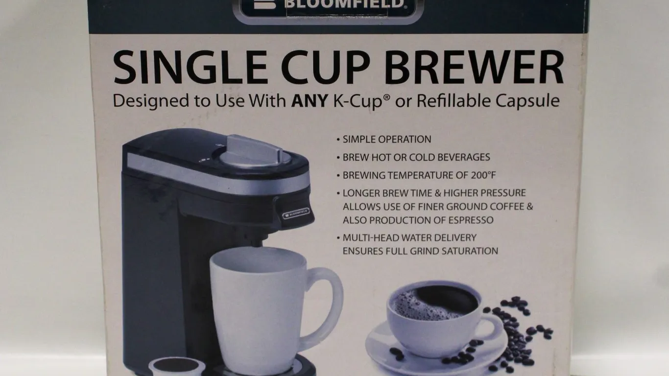 NEW BLOOMFIELD SINGLE CUP BREWER M# K901