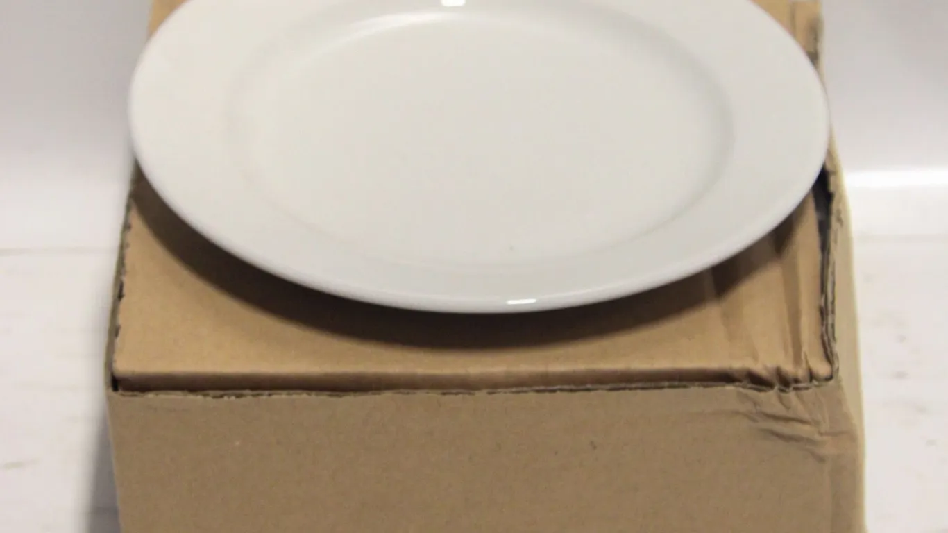 BOX OF 6 CARDINAL 7" SIDE PLATE, ARCOROC