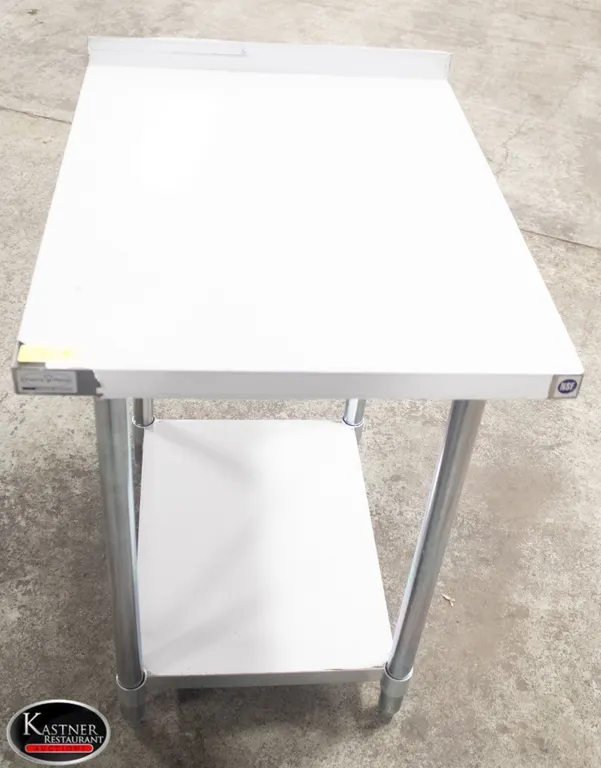 NEW 30" X 24" 18GA STAINLESS STEEL WORK TABLE W/