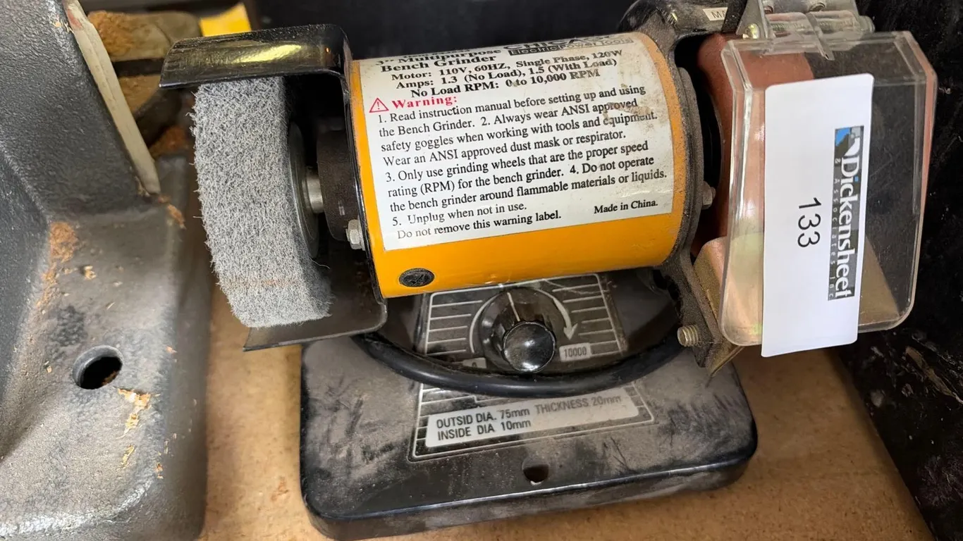CHICAGO TOOL MINI BENCH GRINDER