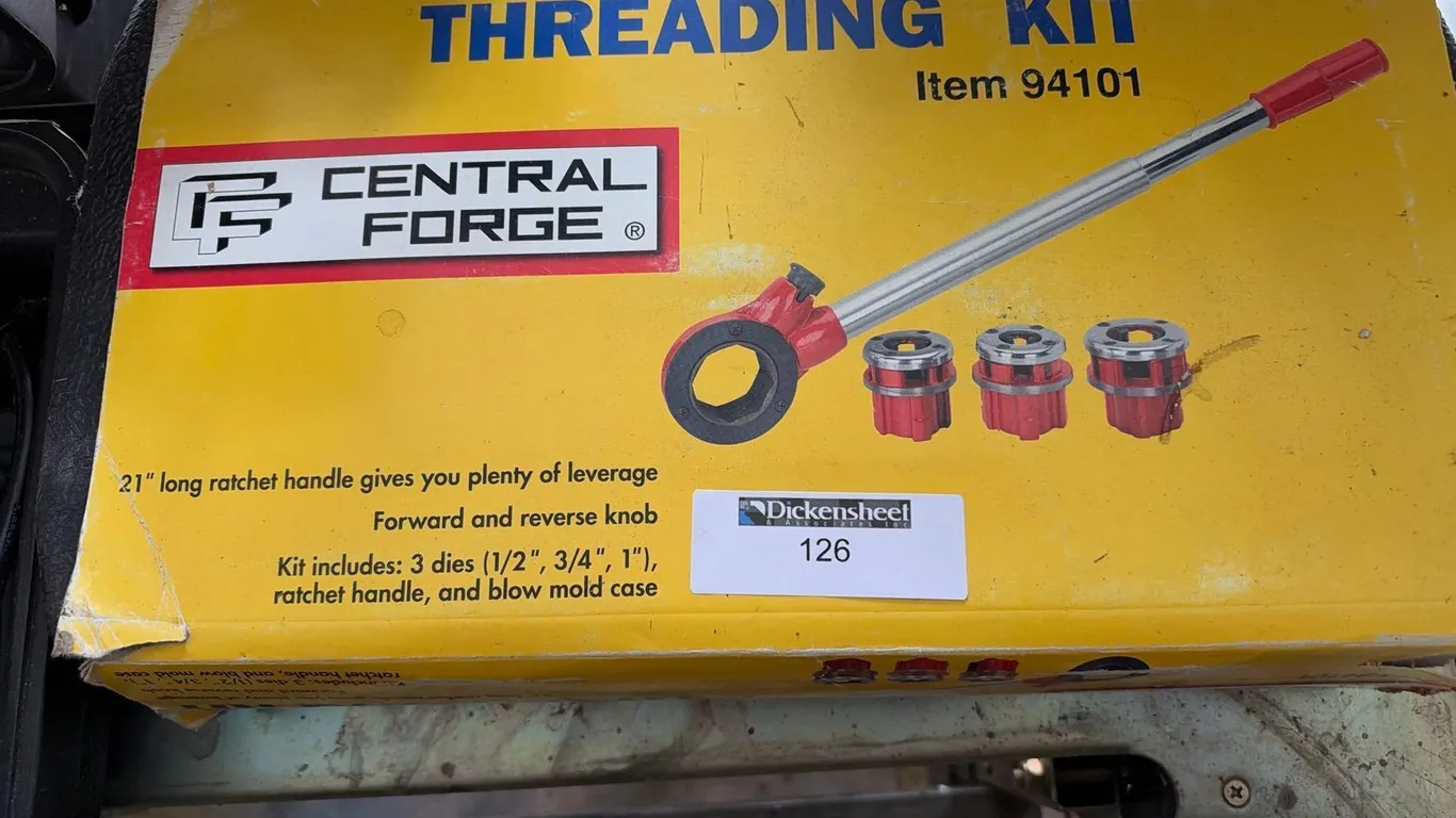 CENTRAL FORGE PIPE THREADER