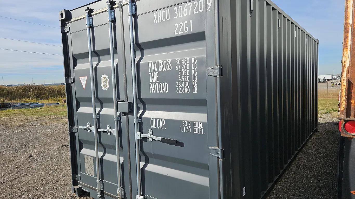 20' 1 Door Single Use Sea Container