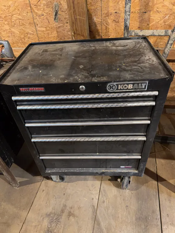 Kobalt Rolling Metal Toolbox