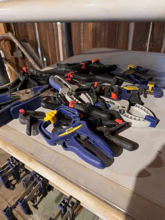 Small Plastic Hand Clamps