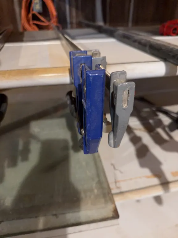 2 Metal Clamps