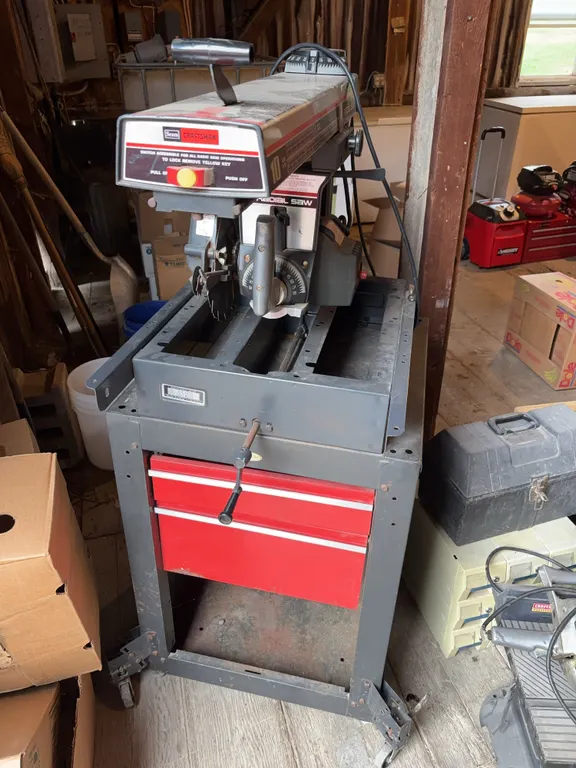 Craftsman Sears Radial Saw 10"