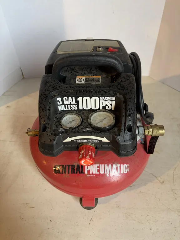 Central Pneumatic 3 Gallon Air Compressor