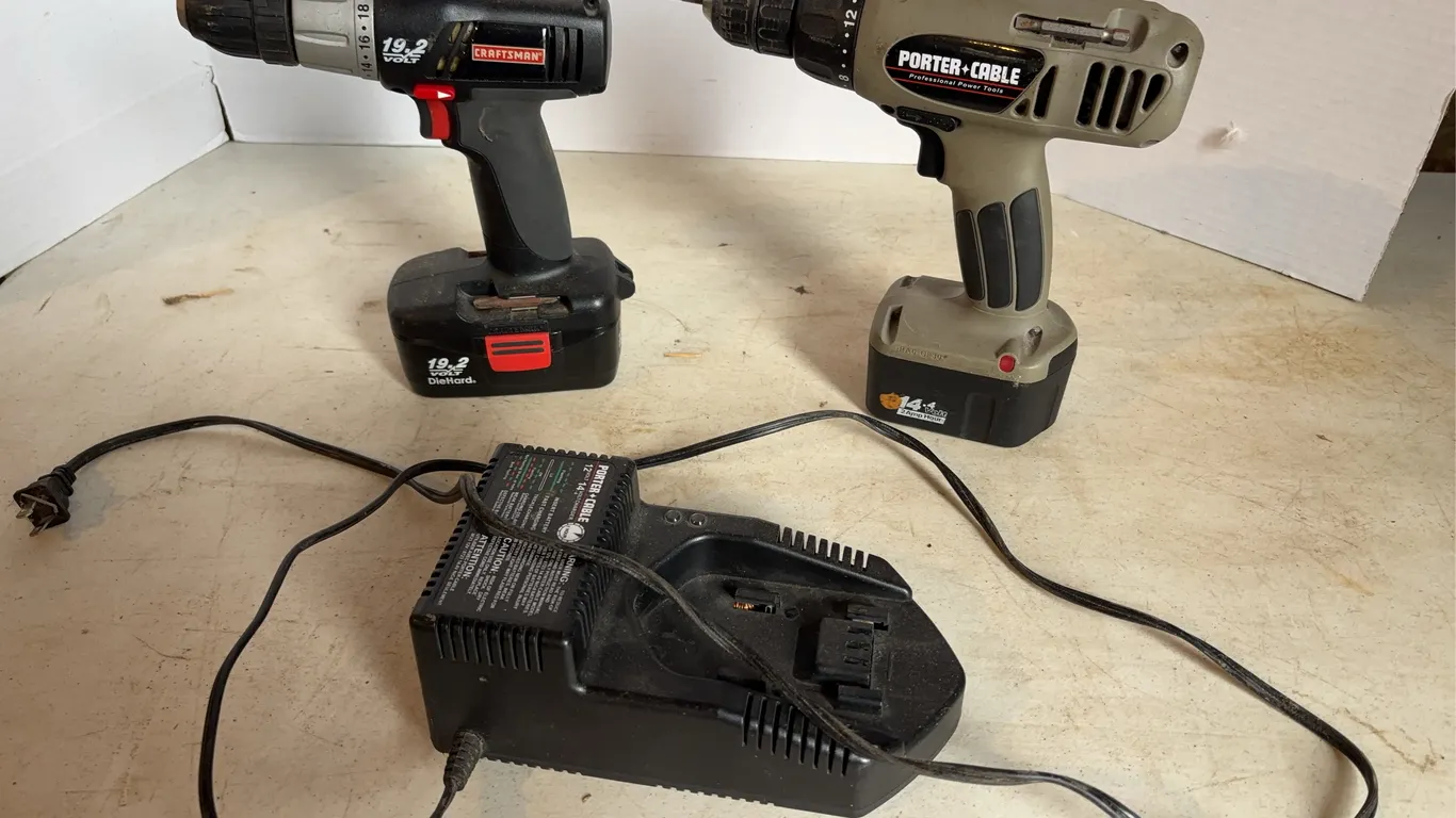 Porter And Cable Drill And Craftsman Drill