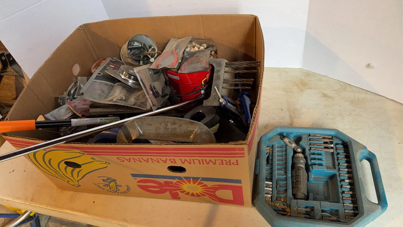 Box Of Misc Tools