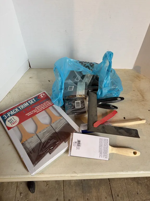 Lot Of Painting Supplies