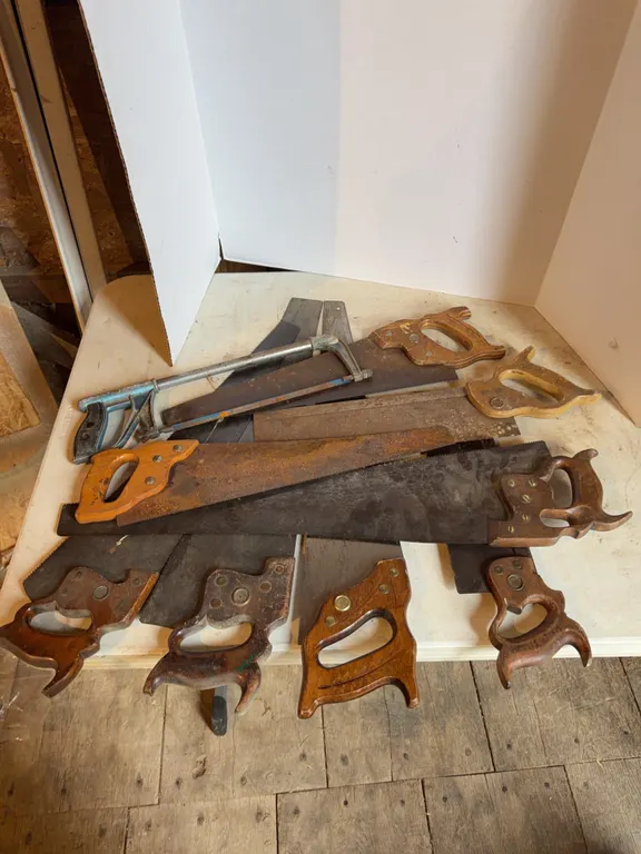 Lot Of Hand Saws