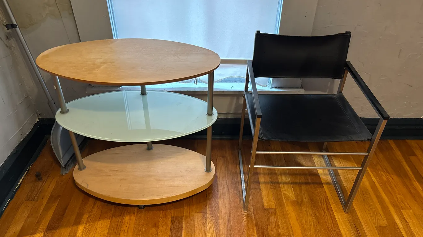 Heavy Duty Shelf And Chair 29" x 16"
