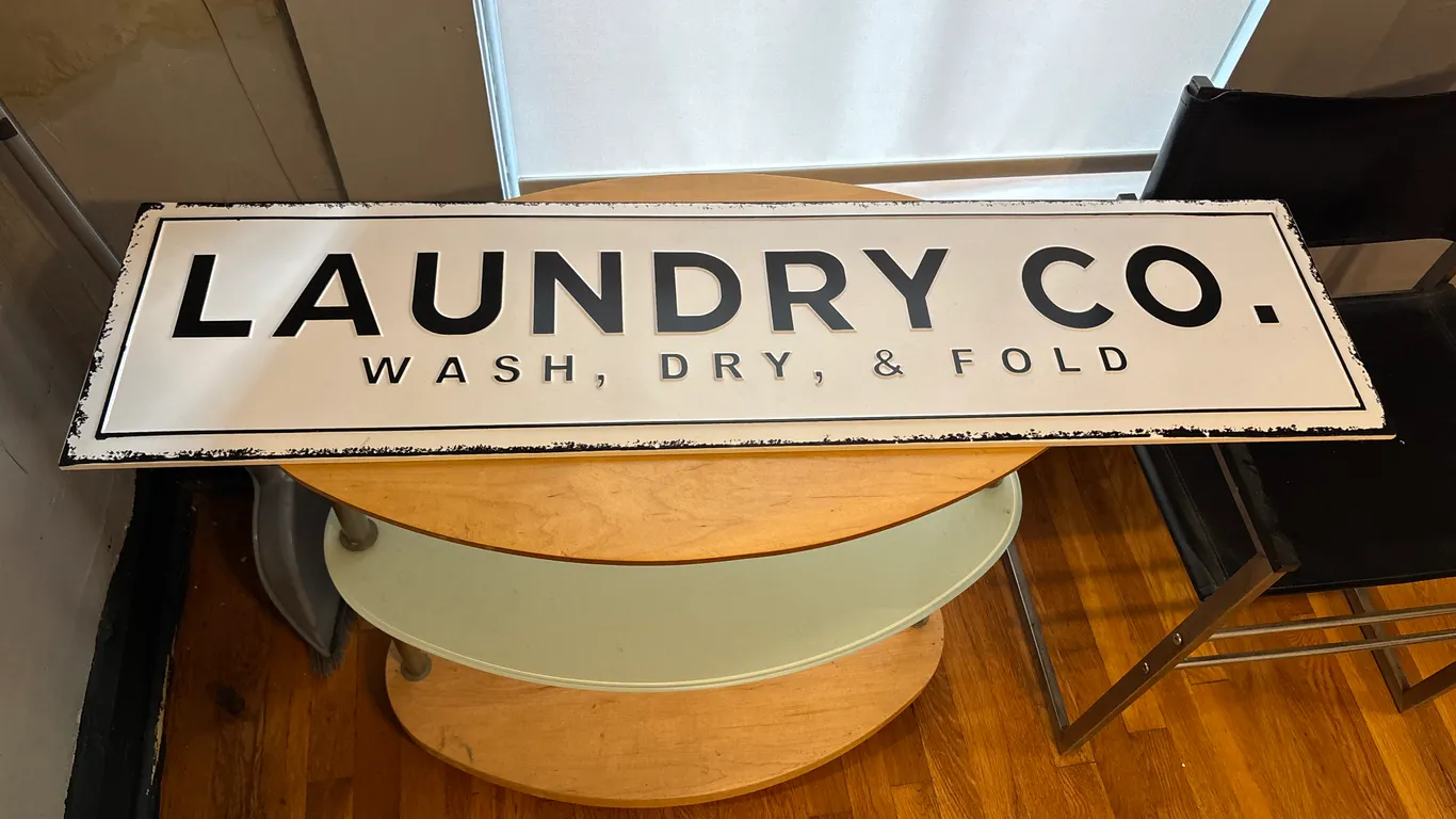 Washroom Sign 42" x 11"