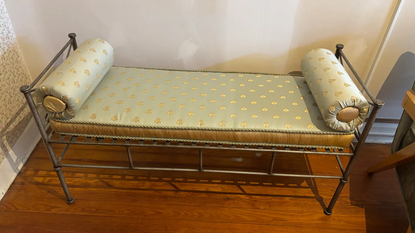 49"w x 18"d Liana Style Rebar Bench Bed