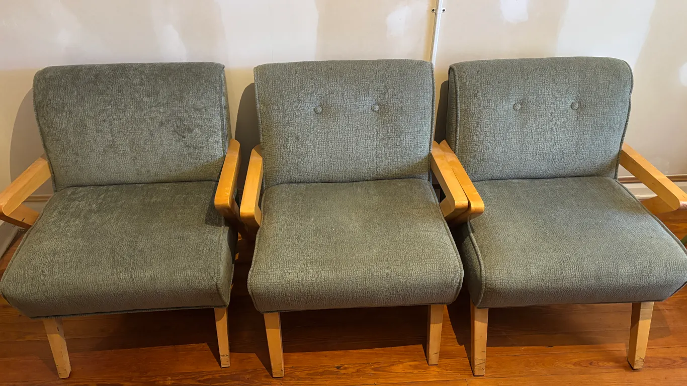 Set Of 3 Sofa Chairs