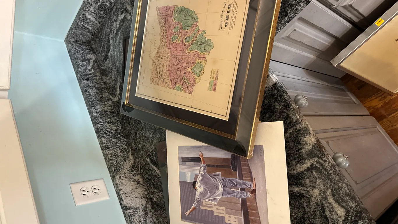 Ohio Ag Map And Other Paintings