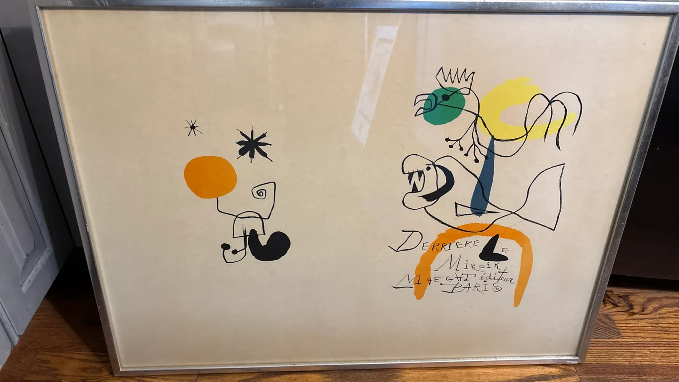 Derriere Miroir Painting
