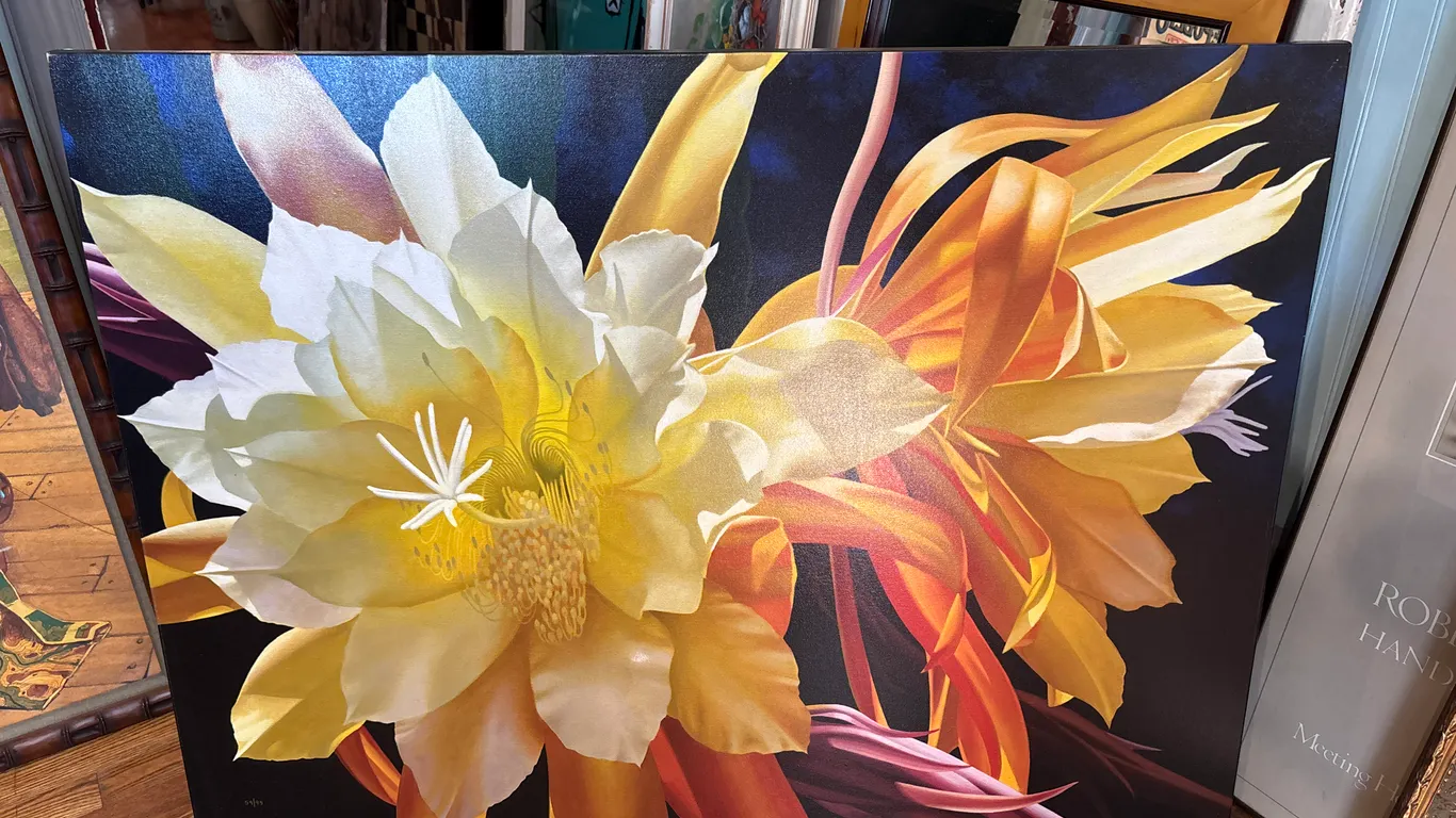 Resplendent Queen 30" x 40" Canvas Painting By Brian Davis With Certificate Of Authenticity