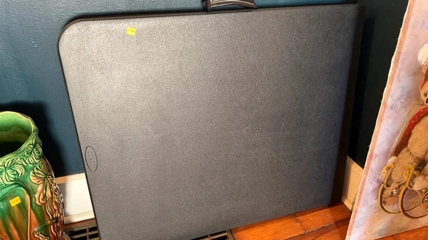 6' Cosco Folding Table And Carry Tray