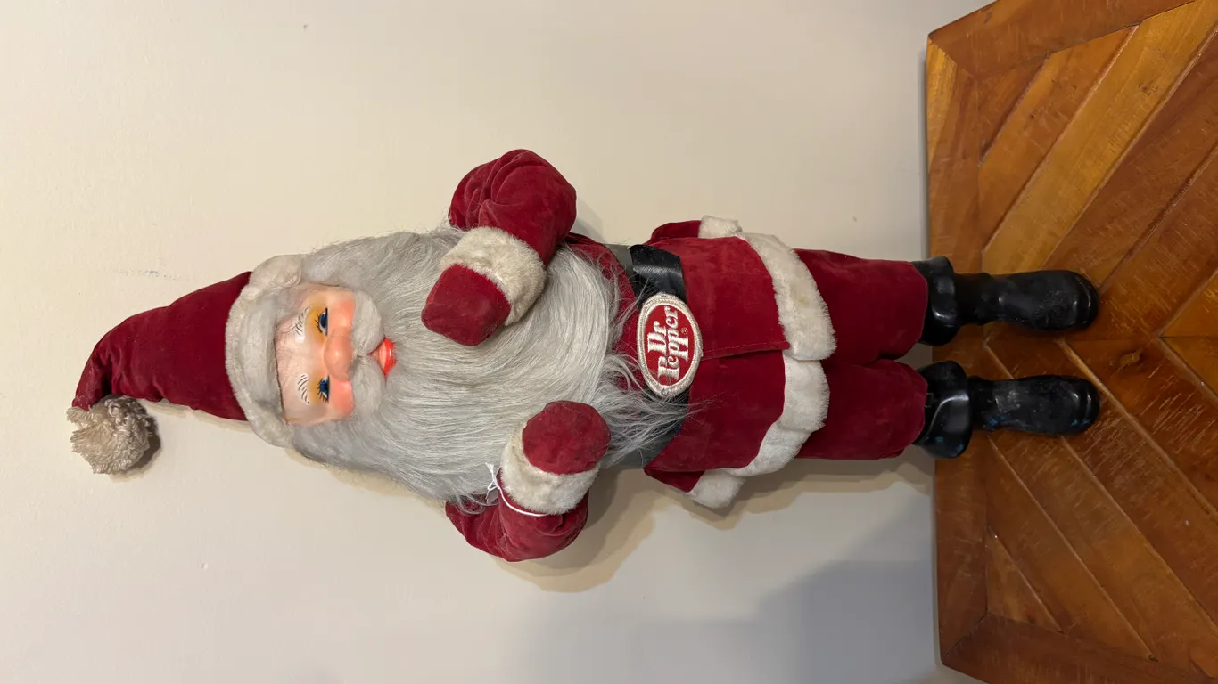Dr Pepper Santa Plush