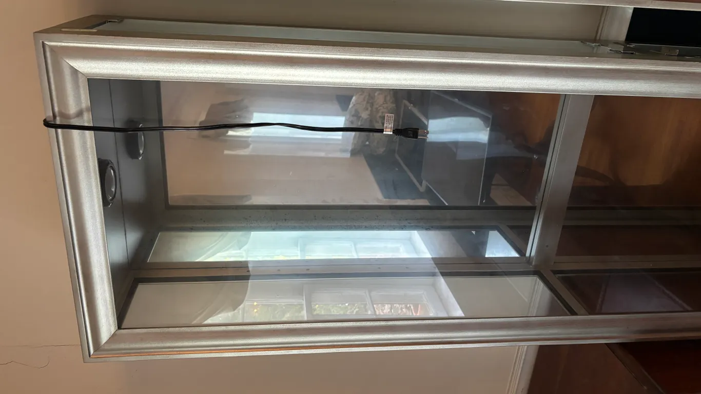 Lighted Shelf Display Cabinet