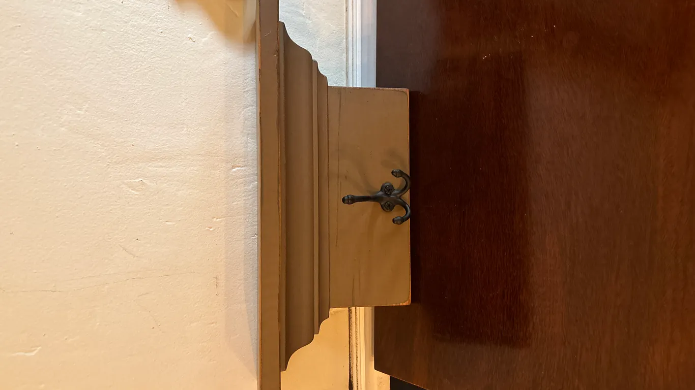 Shelf With Hook 17"