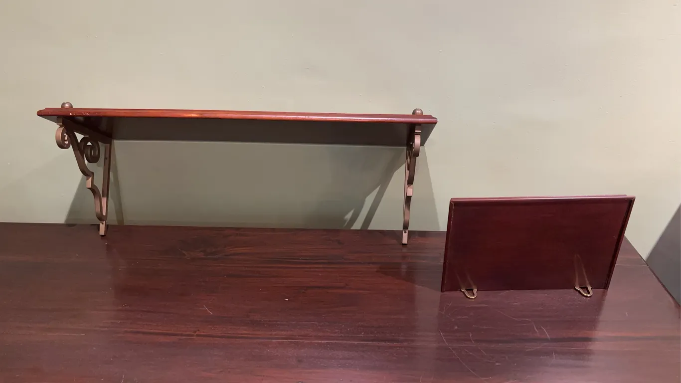 30" Shelf And Smaller Shelf