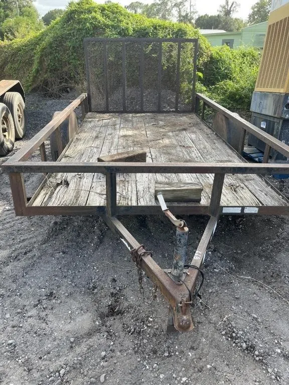 SINGLE AXLE 6X12 TRAILER