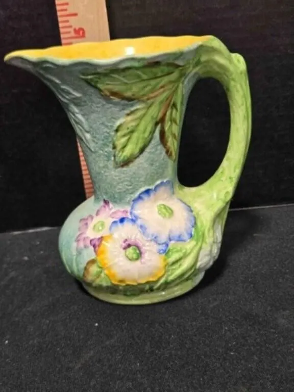 Ceramic pitcher, 5" tall, James Kent Ltrd Longton