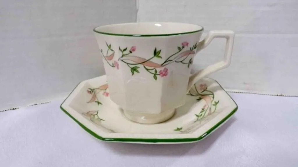 Vintage Johnson Bros. Lusterware Teacup & Saucer