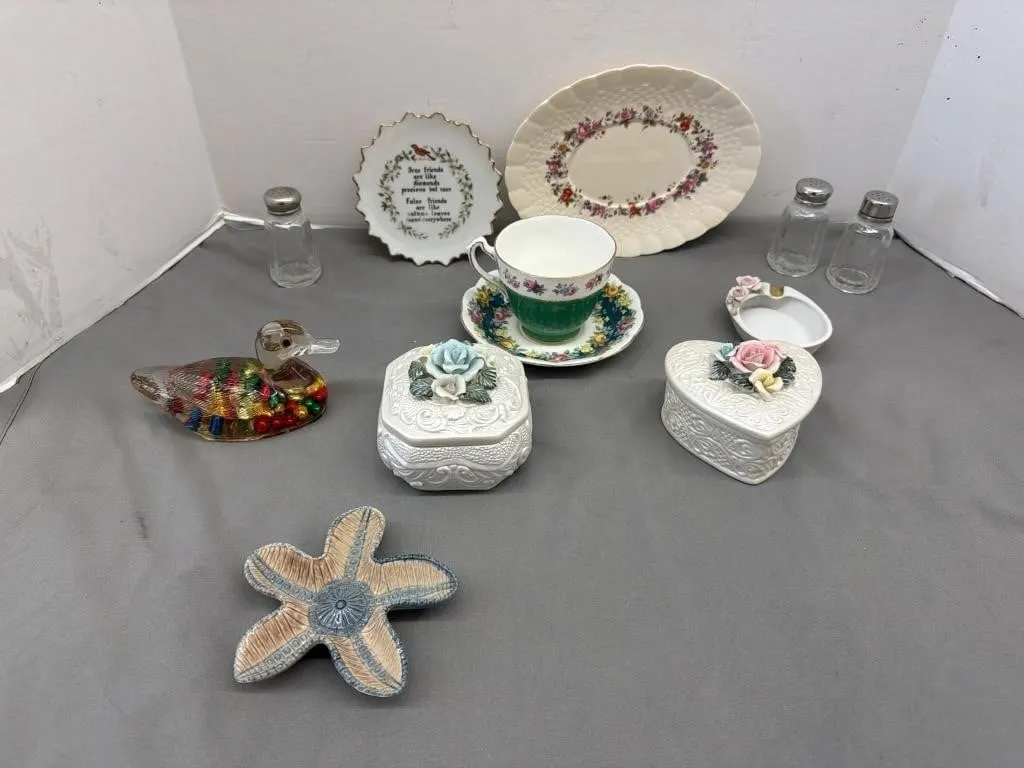Assorted Trinket Boxes &More