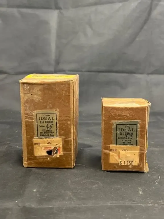 2 Pcs - 243 & 45 Cal Gas Checks