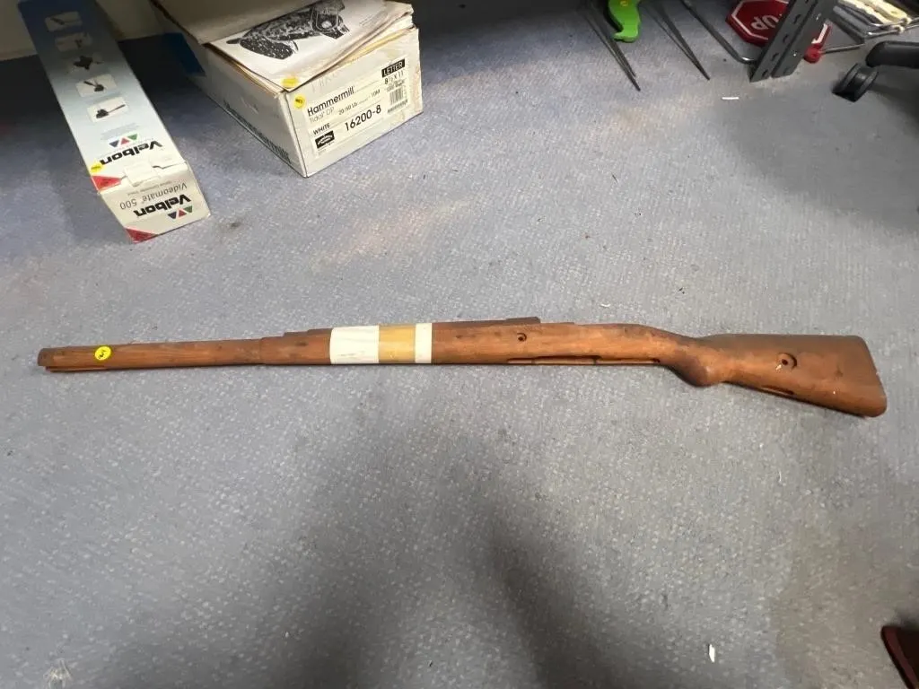 Wooden Rifle Stock