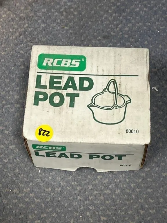 RCBS Lead Pot in box