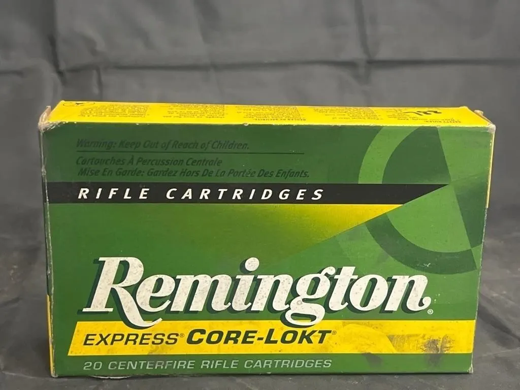 Box Remington 270 Win Partial Box Ammo