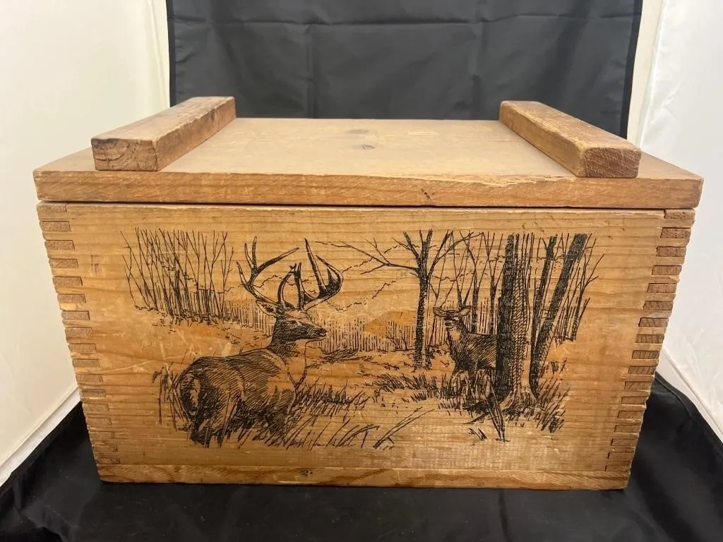 Wooden Ammo Box