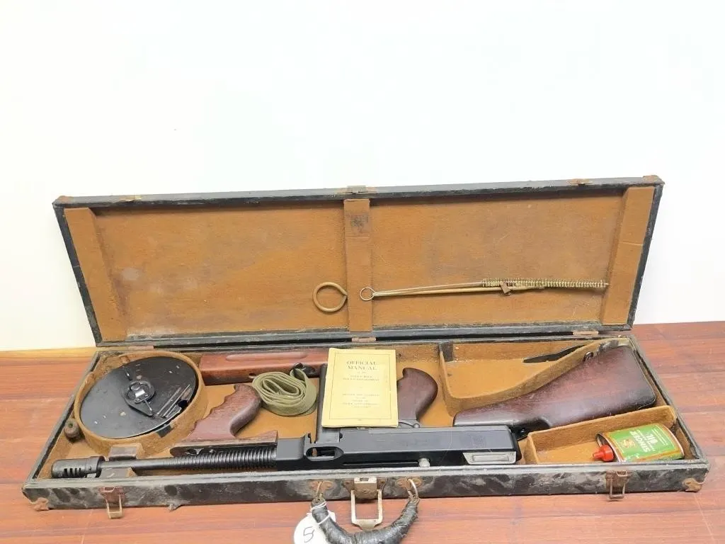 Thompson Sub-Machine Gun with Dummy Receiver- 45 A
