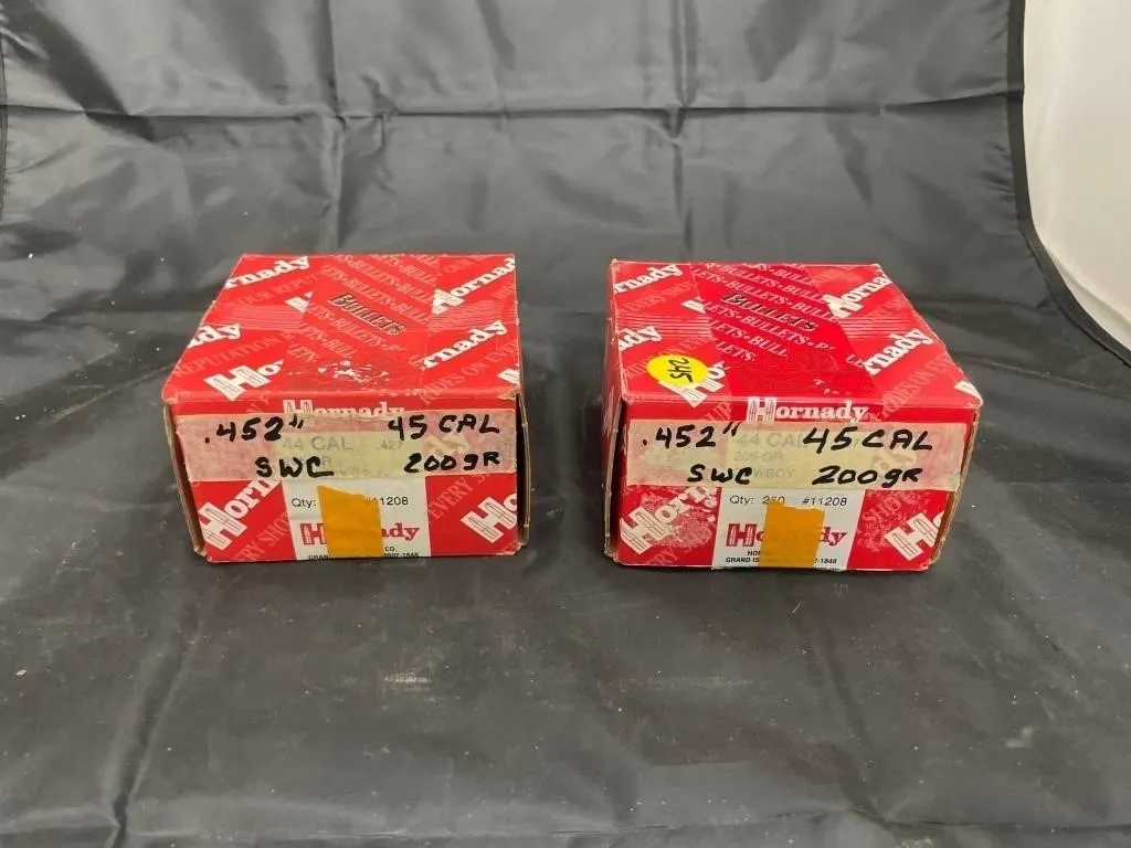2 pc - 452 45 cal SWC 200gr