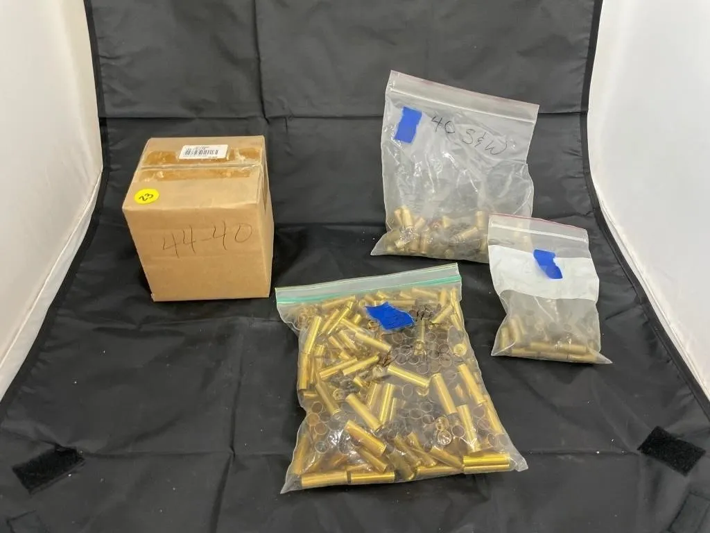 44-40, 32-20, 40 S&W & .357 Brass Casings