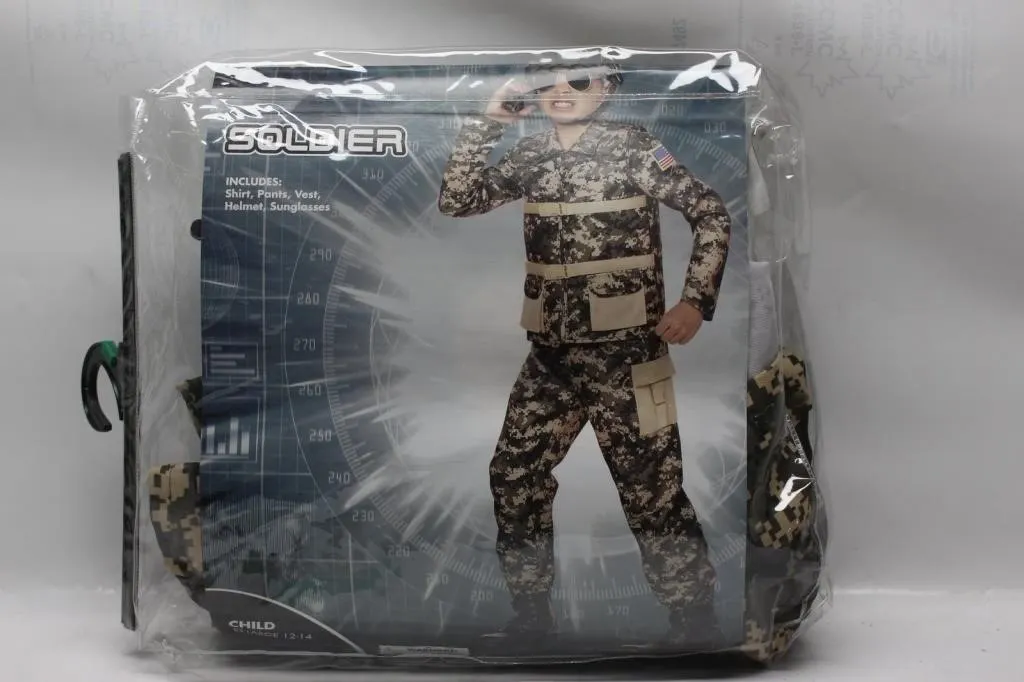 Spirit Halloween Child Soldier Costume