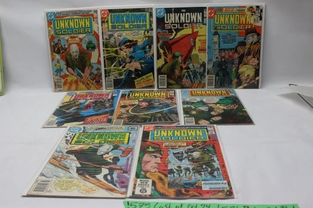 Unknown Soldier DC Comics Lot (13 Issues)