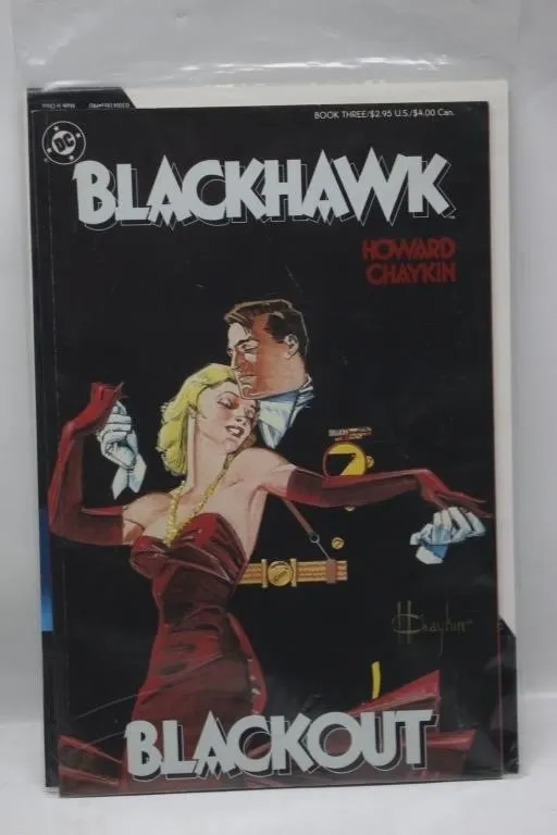 Blackhawk Blackout Book Three DC Comic (Chaykin)