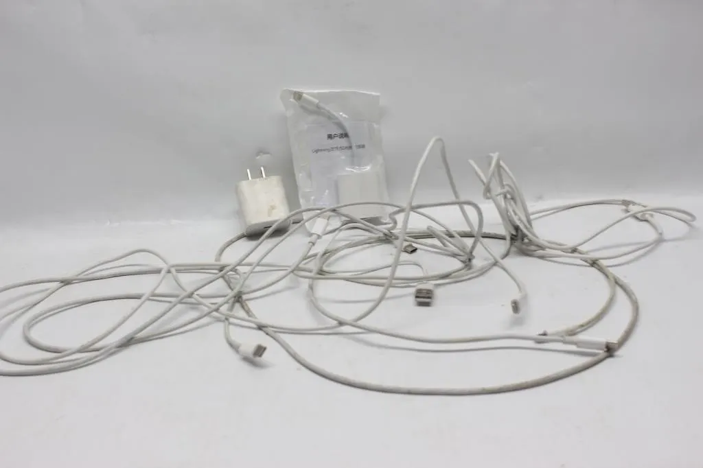 Apple Lightning Cables, Wall Adapters &