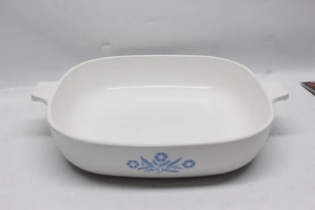 Corning Ware Blue Cornflower Casserole Dish