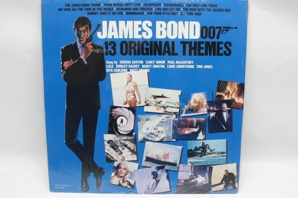 James Bond 007 13 Original Themes LP (sealed)