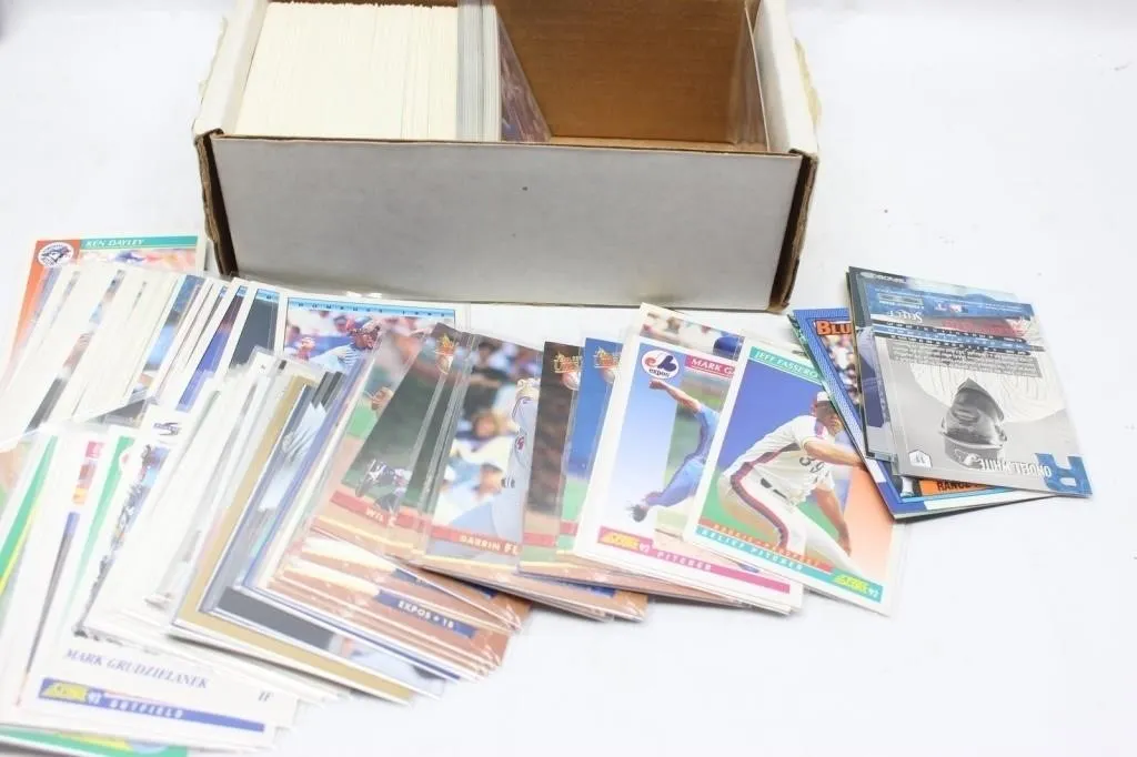 Large Baseball Card Collection Lot - Various Years