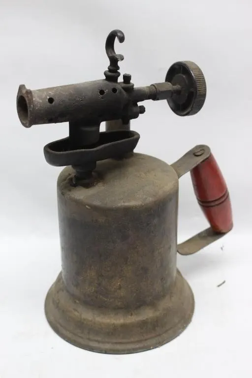 Antique Otto Bernz Co. Brass Blowtorch